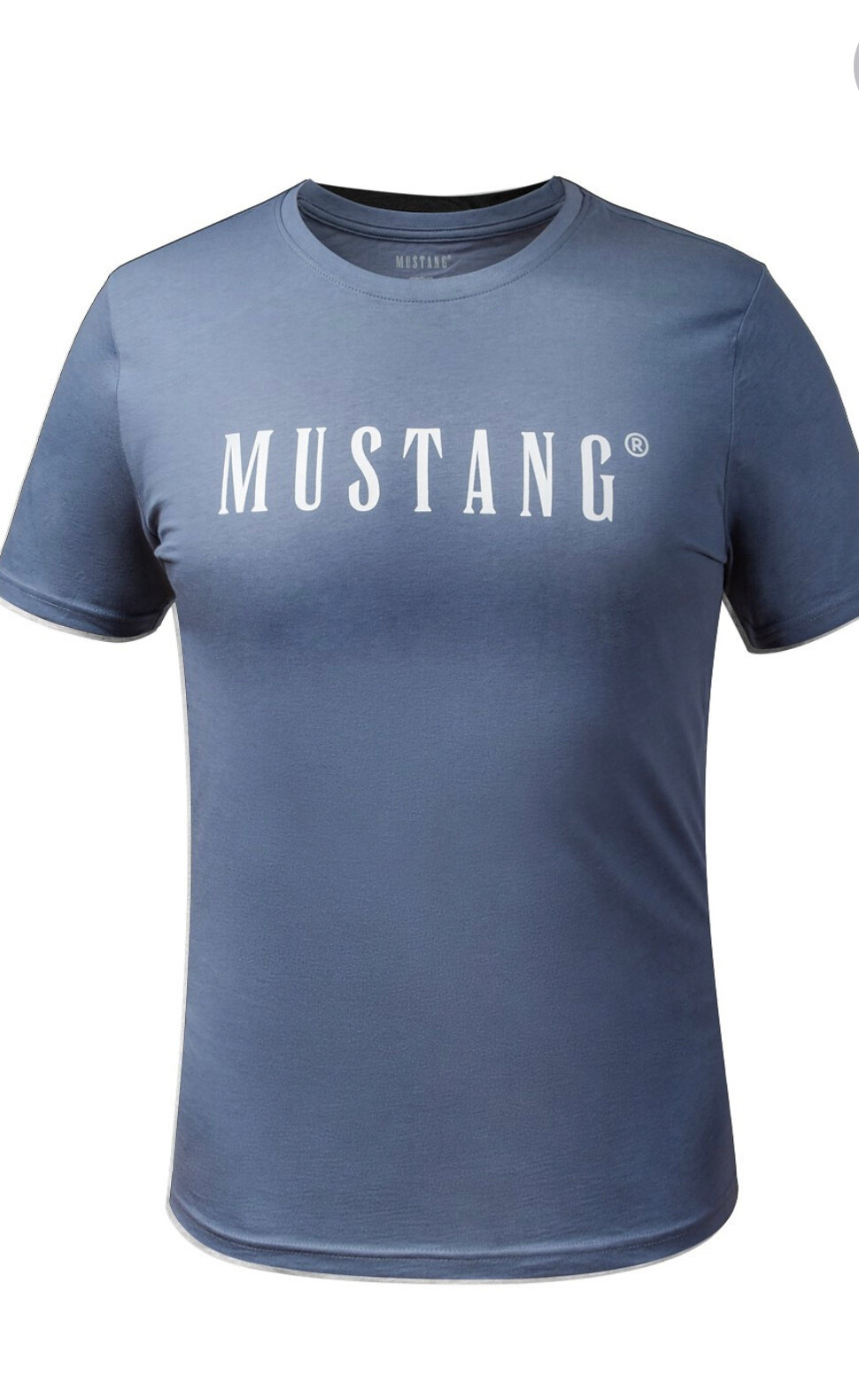 MUSTANG  pánske tričko 4222 2100 539 farba modrá