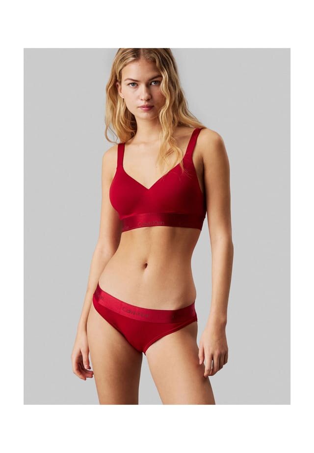 CALVIN KLEIN bikini nohavičky QF 7999E XLL farba červená