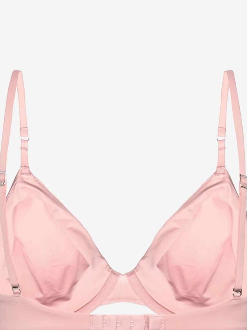 CALVIN KLEIN podprsenka QF7290E farba pudrová