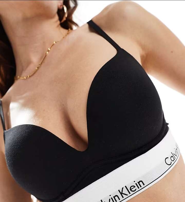 CALVIN KLEIN-podprsenka QF7623E UBI farba čierna