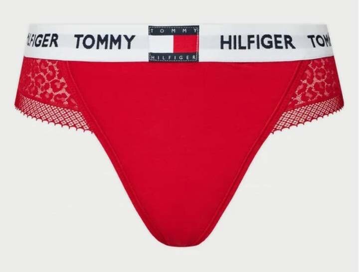 TOMMY HILFIGER tanga UWOUW05619  XLG farba červená