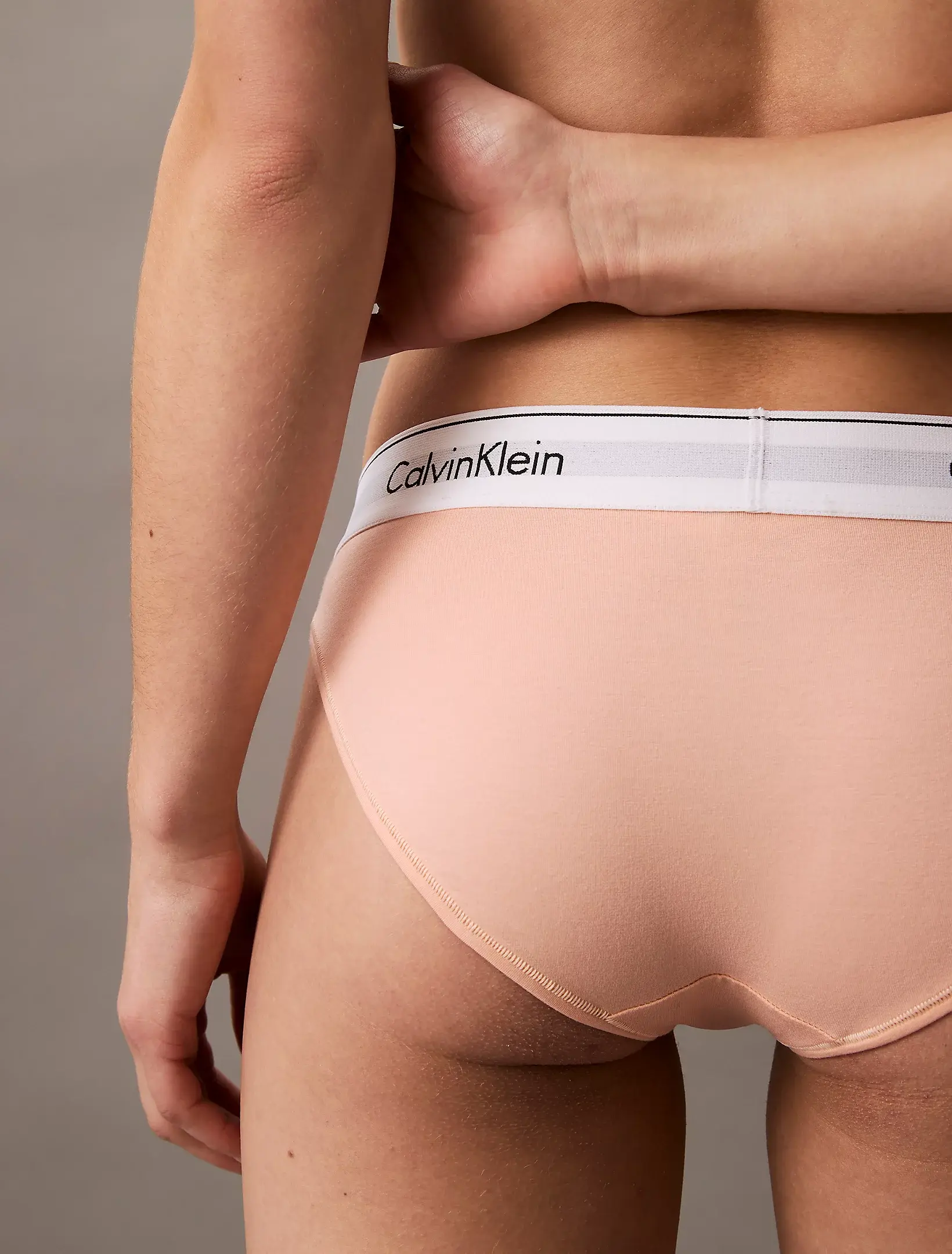 CALVIN KLEIN bikini nohavičky QF3787E 5KD farba pudrová