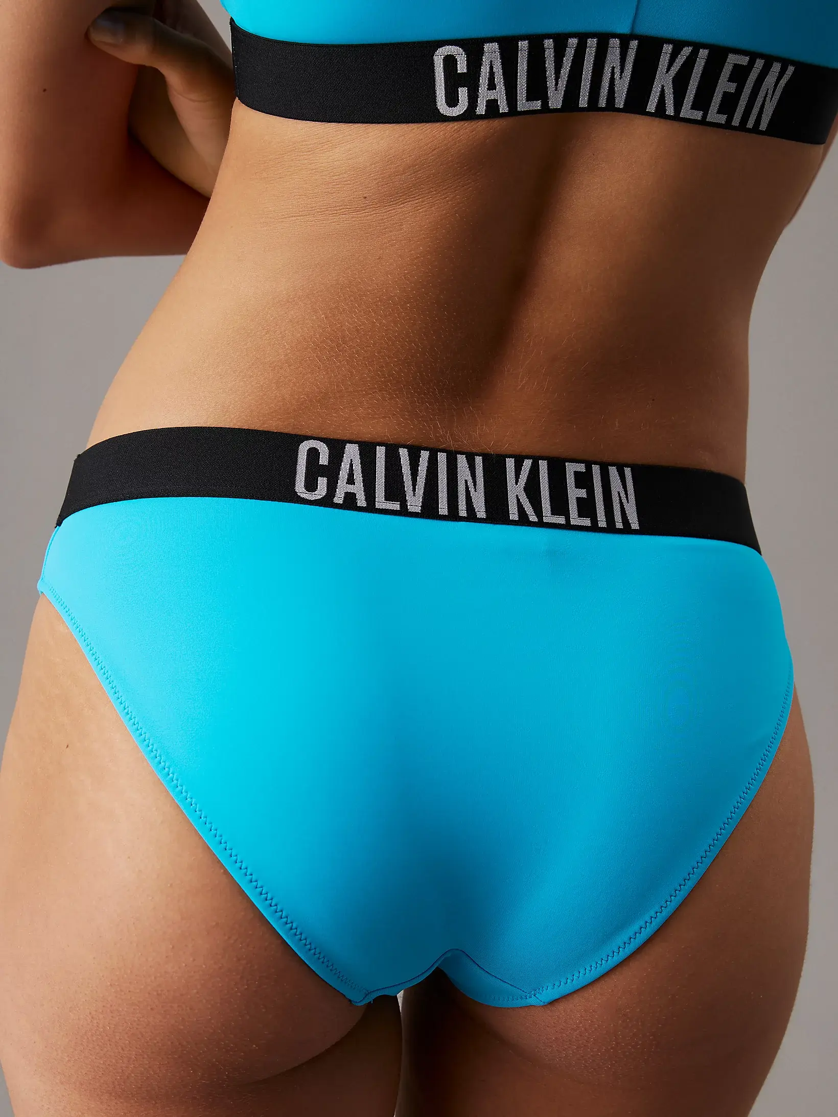 CALVIN KLEIN  spodný diel nohavičky KW0KW02856  CVJ  farba  tyrkysová